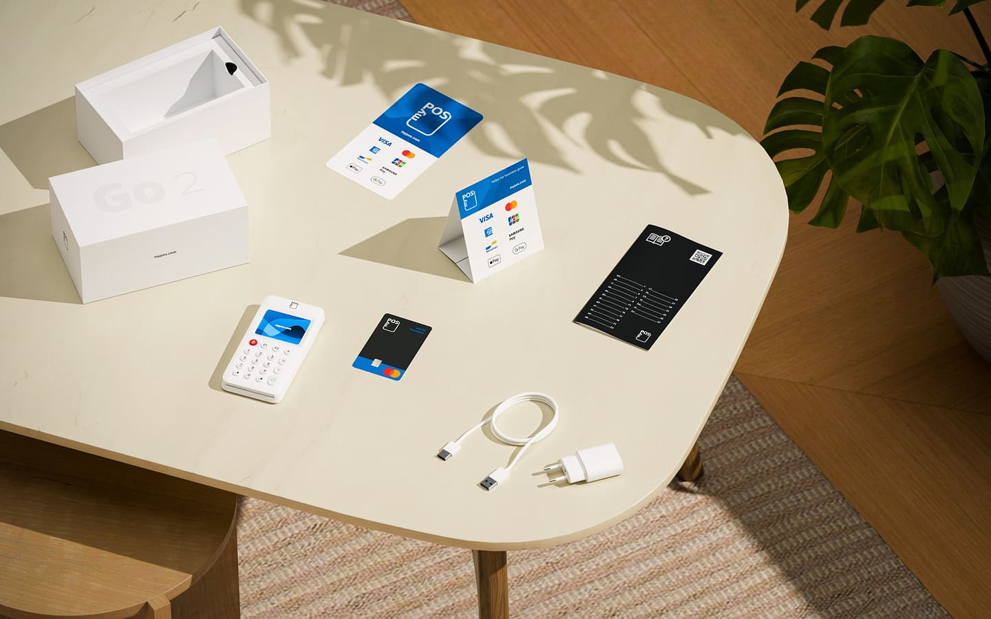 myPOS Go 2 terminal package